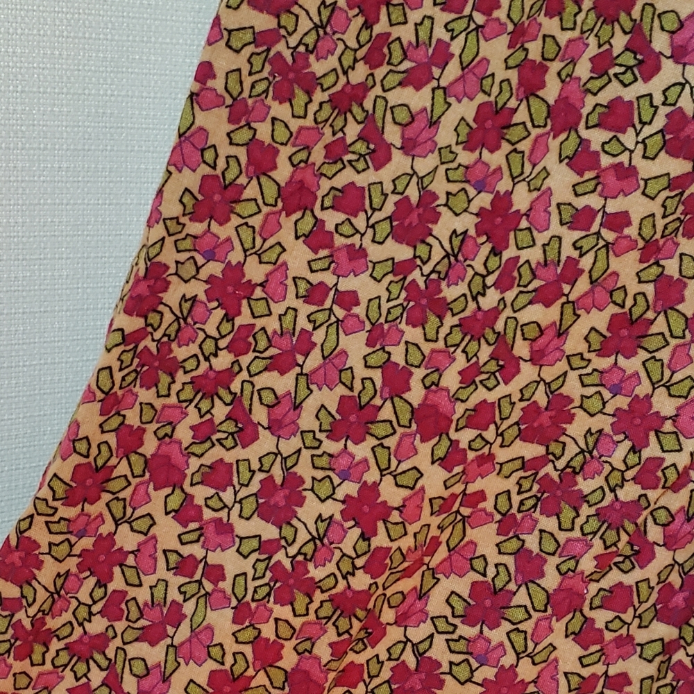 Hippie Boho Mountaineer Vintage Dress Size Lg.